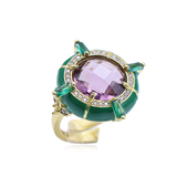 ORIEN CRYSTAL STATEMENT RING