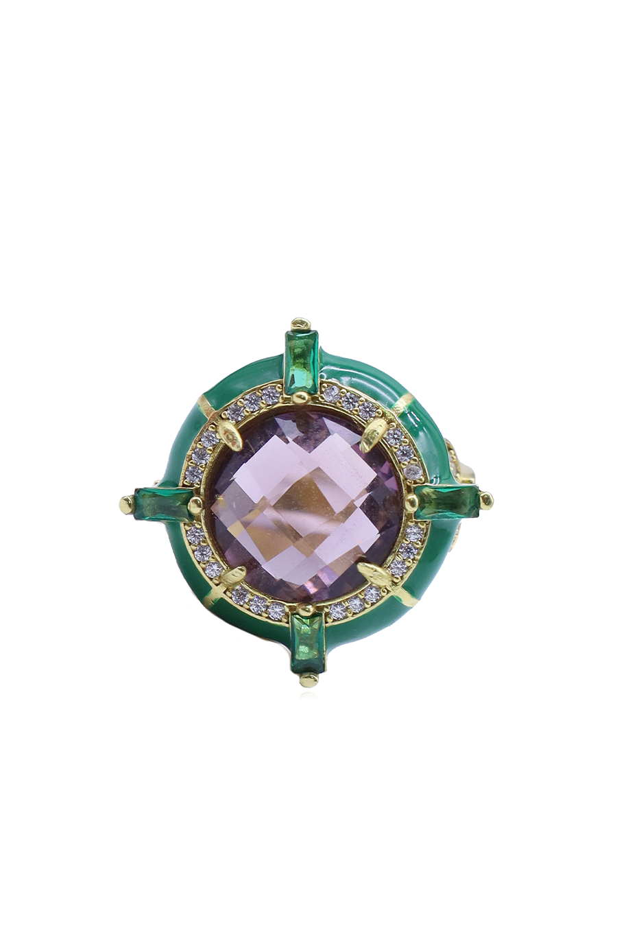ORIEN CRYSTAL STATEMENT RING